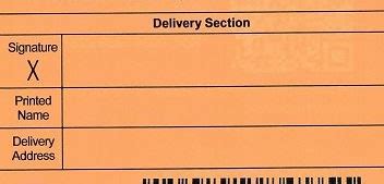 Section Of The Back Of Ps Form 3849 We Redeliver For You Notice To Section Of The Back Of Ps Form 3849 We Redeliver For You Notice To