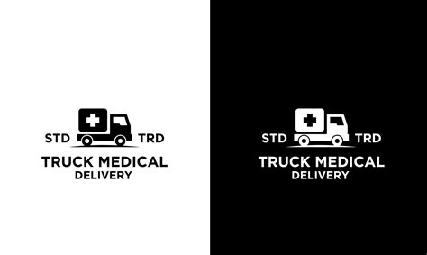 Shipping Truck Medical Delivery Courier Logo 10263031 Vector Art At Shipping Truck Medical Delivery Courier Logo 10263031 Vector Art At