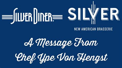 Silver Diner On Linkedin A Message From Chef Ype Von Hengst Co Silver Diner On Linkedin A Message From Chef Ype Von Hengst Co