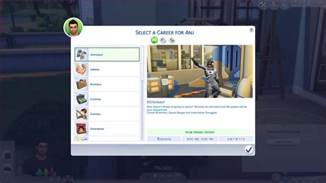 Sims 4 Careers List