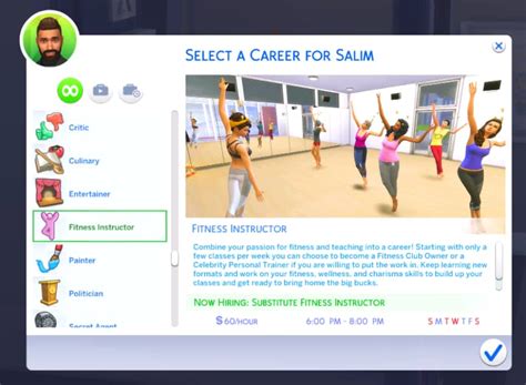 Sims 4 Careers Mod