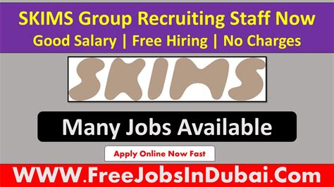 Skims Careers