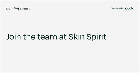 Skin Spirit Careers
