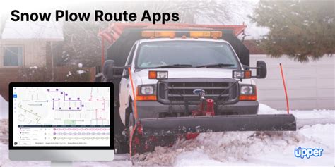 Snow Plow Route App