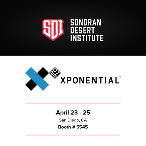 Sonoran Desert Institute To Attend Xponential 2024 Sonoran Desert Sonoran Desert Institute To Attend Xponential 2024 Sonoran Desert