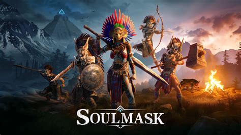 Soulmask Is Available Now On The Epic Games Store., Begin Your 500-Hour Survival Epic. Harness Mysterious Masks To Control Others And Lead Your Tribe., Enjoy A 30% Launch Discount — The Lowest Price ... Soulmask Is Available Now On The Epic Games Store., Begin Your 500-Hour Survival Epic. Harness Mysterious Masks To Control Others And Lead Your Tribe., Enjoy A 30% Launch Discount — The Lowest Price ...