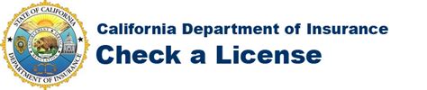 State Of California Insurance License Search