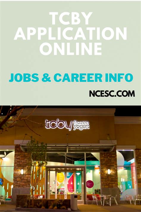 Tcby Careers