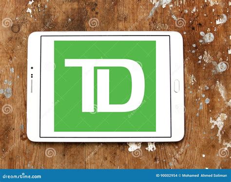 Td Bank Logo Editorial Stock Image Image Of Invest Icon 90002954