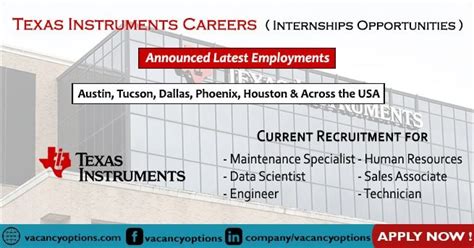 Texas Instruments Careers Texas Instruments Careers