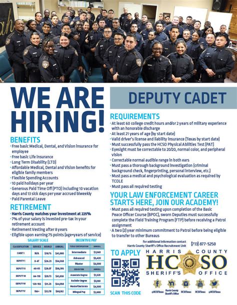 The Harris County Sheriff S Office Is Hiring East Aldine Management