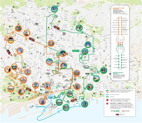 The Official Tourist Bus Routes Barcelona City Tour Barcelona City The Official Tourist Bus Routes Barcelona City Tour Barcelona City