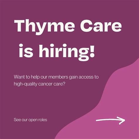 Thyme Care Careers