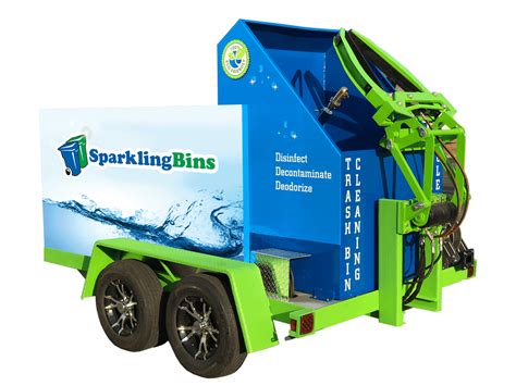 Trash Can Garbage Bin Washing And Cleaning Equipment Truck Trash Can Garbage Bin Washing And Cleaning Equipment Truck