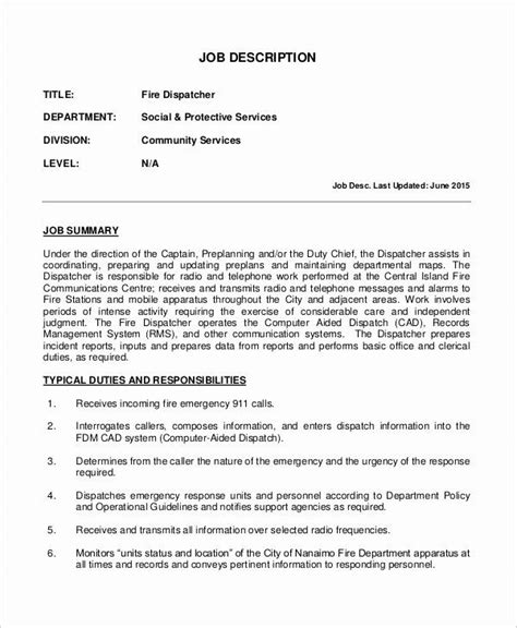 Truck Dispatcher Job Description Resume Elegant Things You Won T Like Truck Dispatcher Job Description Resume Elegant Things You Won T Like