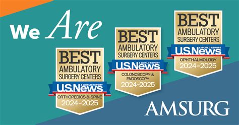 U S News World Report Names 57 Amsurg Ascs Among Best In Nation U S News World Report Names 57 Amsurg Ascs Among Best In Nation