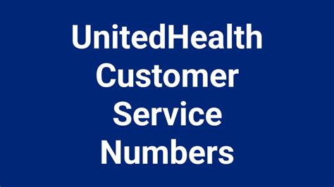 Unitedhealthcare Insurance Company Phone Number
