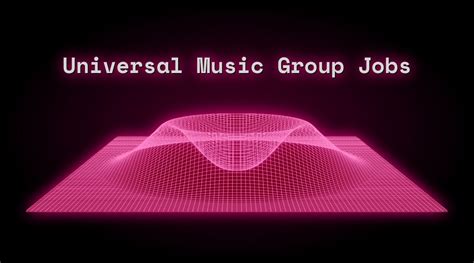 Universal Music Group Careers