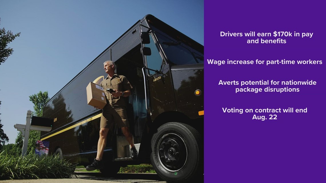 Ups Drivers To Receive 170K In Salary And Benefits After New Union Ups Drivers To Receive 170K In Salary And Benefits After New Union