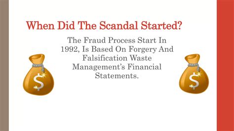 Waste Management Scandal Ppt Waste Management Scandal Ppt