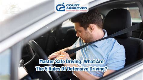 What Are The 5 Rules Of Defensive Driving