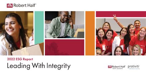 What Is Robert Half Company Culture Mission Values Glassdoor