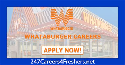 Whataburger Careers Application
