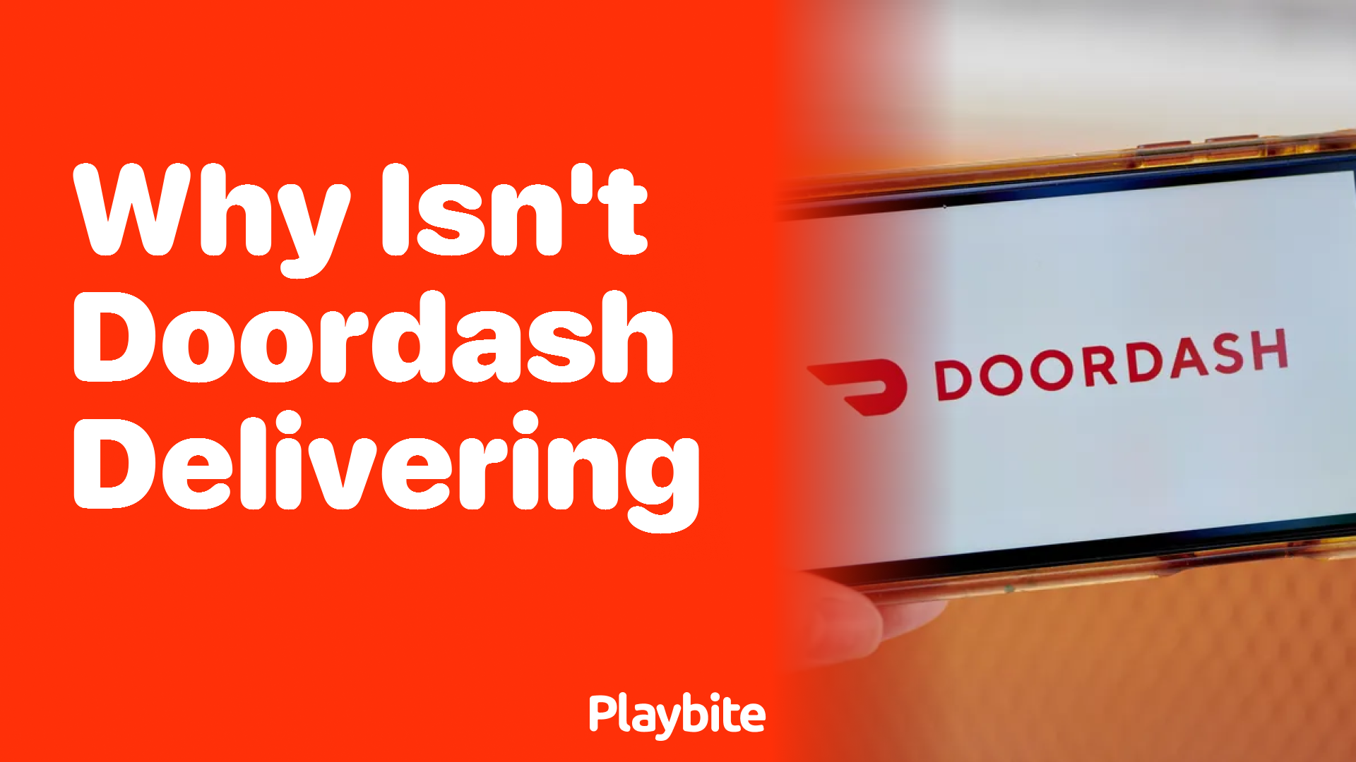 Why Isn't Doordash Delivering