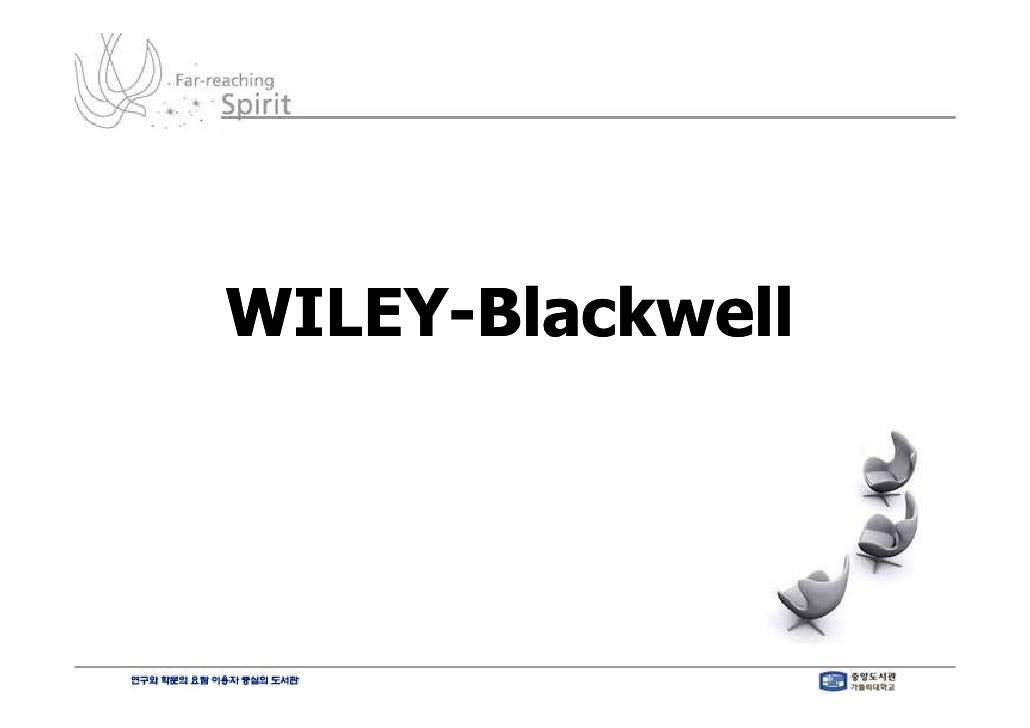 Wiley Blackwell Careers