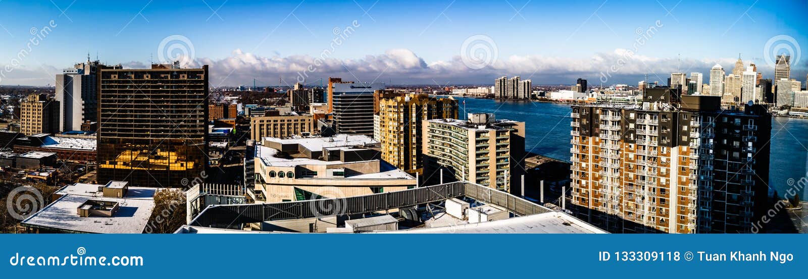 Windsor City A Panorama View Of Downtown Ontario Canada Editorial Windsor City A Panorama View Of Downtown Ontario Canada Editorial
