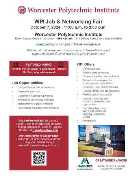 Worcester Polytechnic Institute Careers