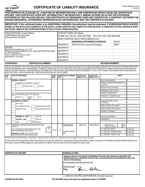 Workers Comp Insurance.