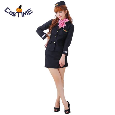 Yufeida Women Cosplay Costume Sexy Stewardess Japanese Careers Uniforms Yufeida Women Cosplay Costume Sexy Stewardess Japanese Careers Uniforms